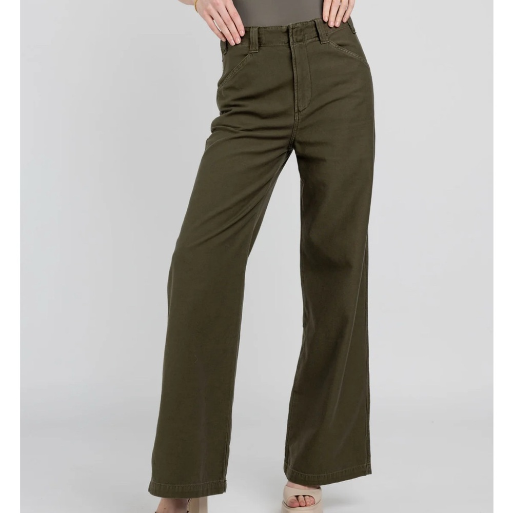 Paloma Utility Trouser (color: tea leaf). Citizens of Humanity